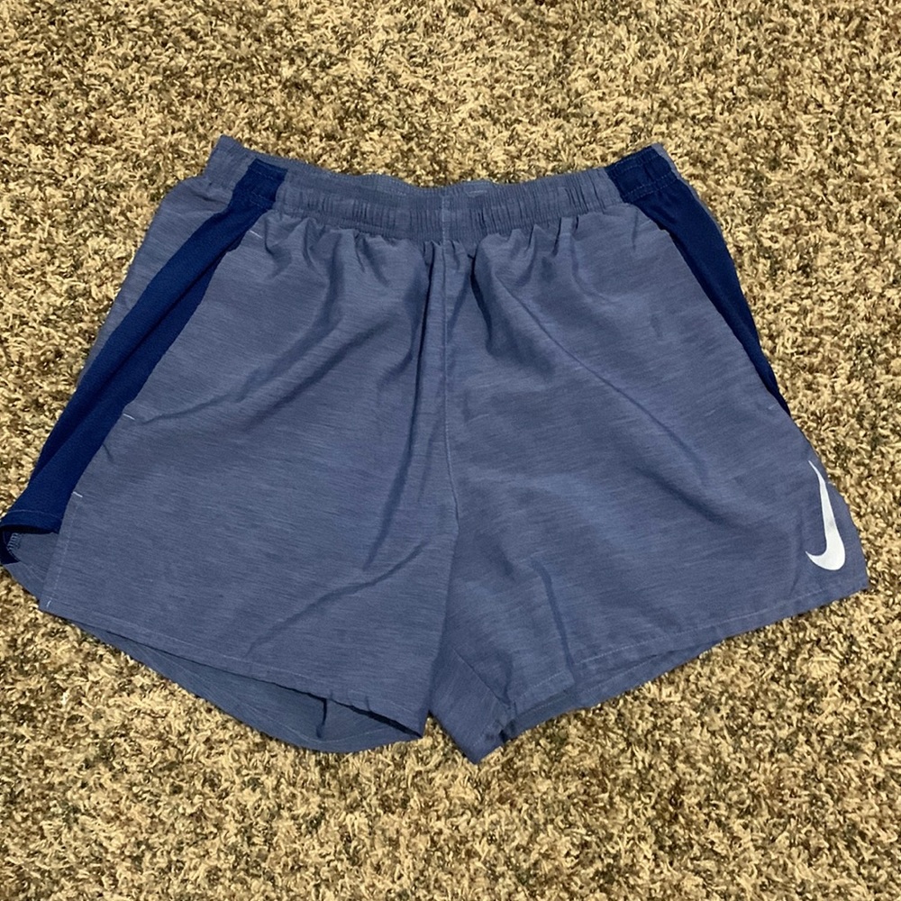 Blue Nike athletic/running shorts